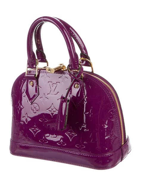 louis vuitton sac vernis|Louis Vuitton monogram alma.